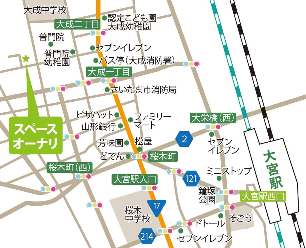 MAP_大宮駅から